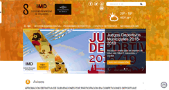 Desktop Screenshot of imd.sevilla.org